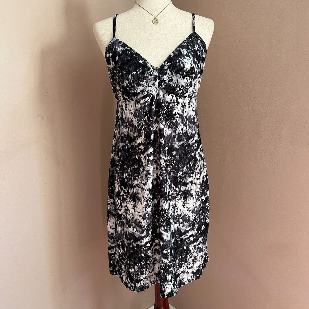 Athleta Abstract Print Athletic Dress Activewear Tennis Pickleball Athleisure L